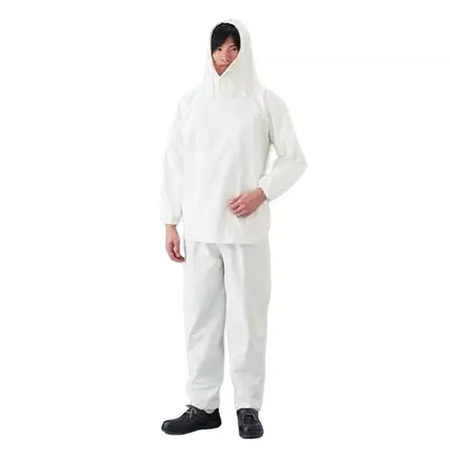 AS ONE Paint Clothes L Size 100% Cotton, 3-1798- 01