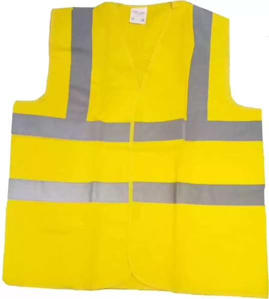 B K JAGAN & CO Safety Jacket Reflector, Strap Size: 2 inch (Yellow)